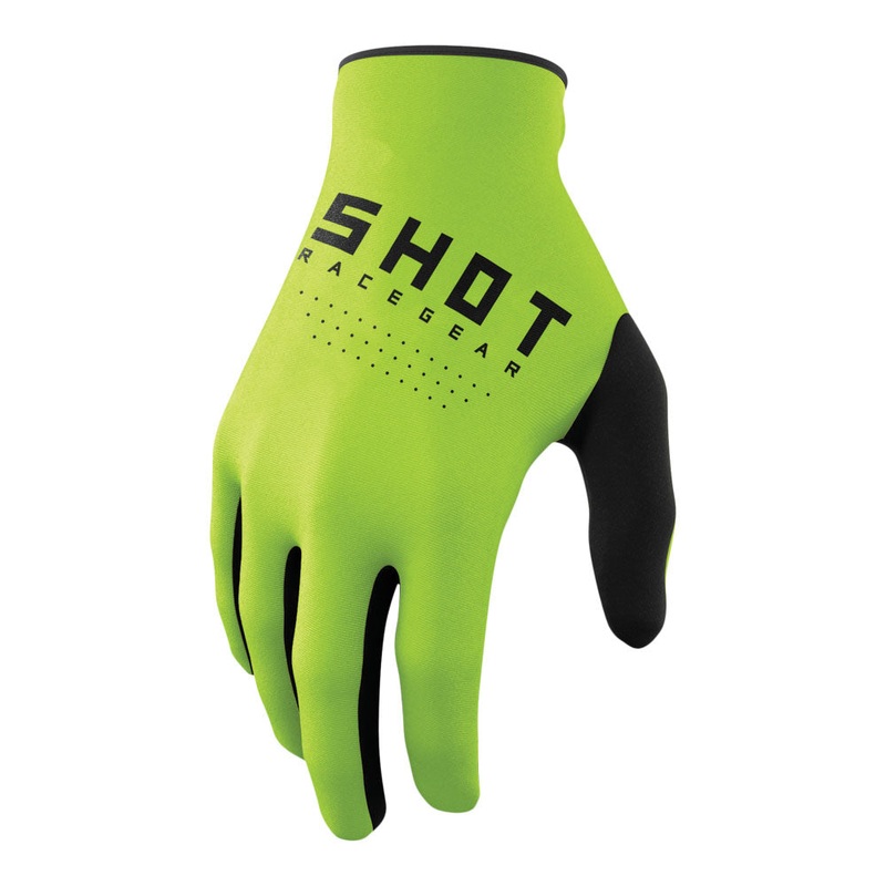 Shot Raw Gloves Green 8