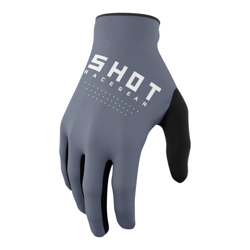 Shot Raw Gloves Grey 8