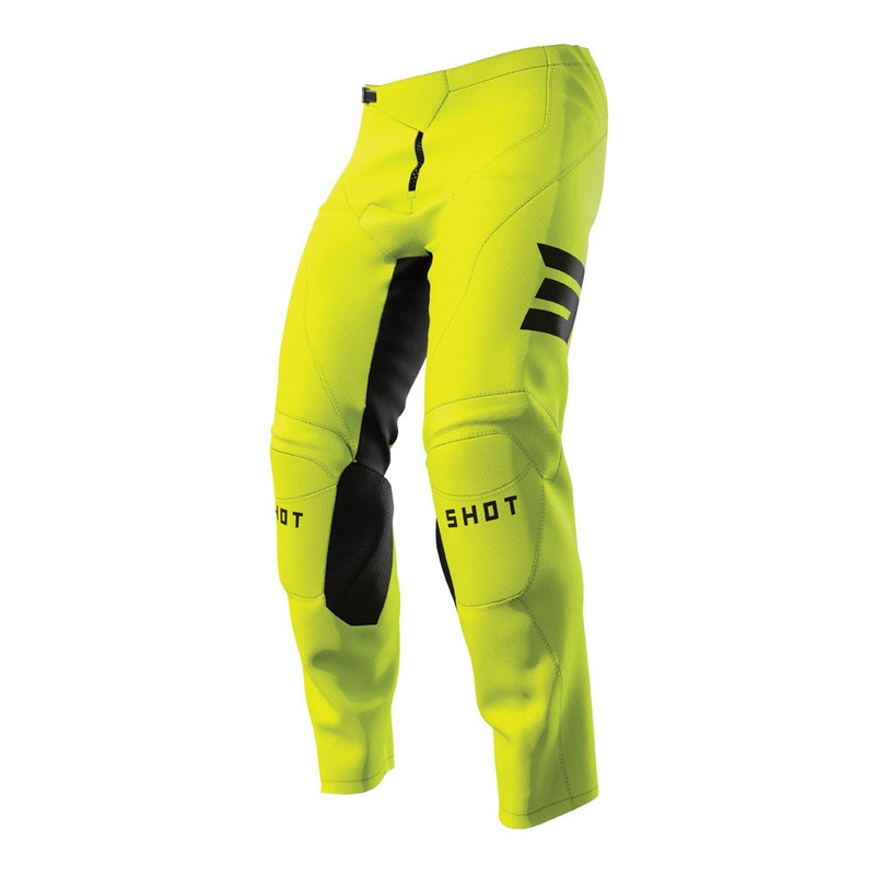 Shot Raw Kid Escape Pants Neon Yellow 4-May