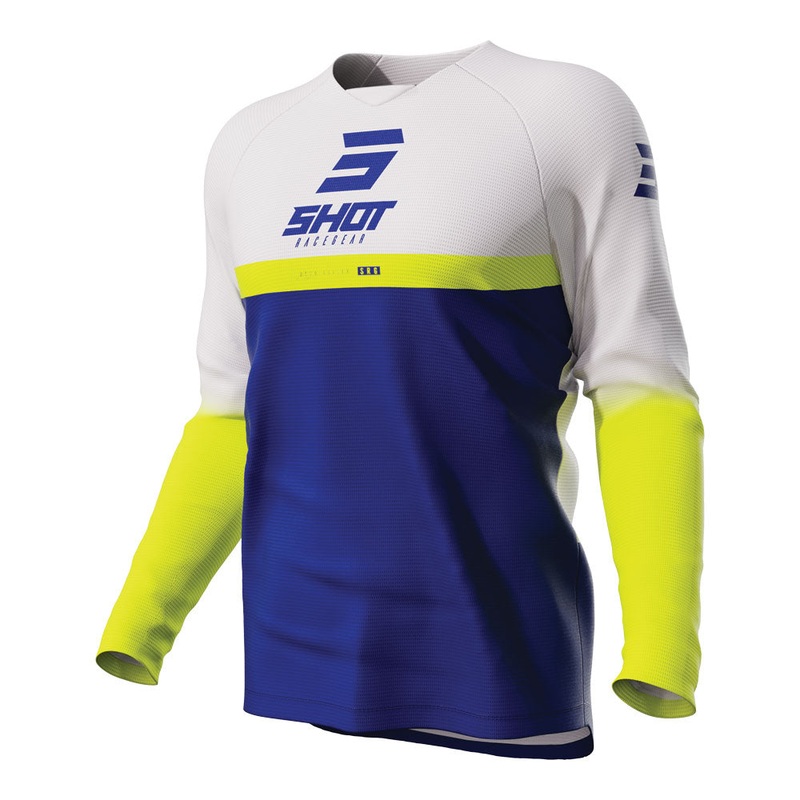 Shot Raw Kid Reflex Jersey Blue 4-May