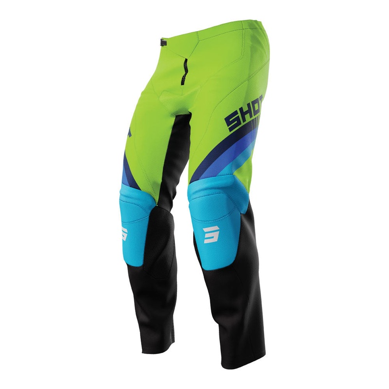 Shot Raw Kid Tracer Pants Green 4-May