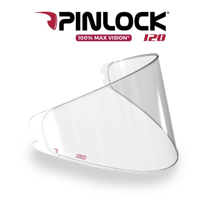 AGV 100% MAX VISION PINLOCK LENS 120 CLEAR GT3-1-L XXS-L