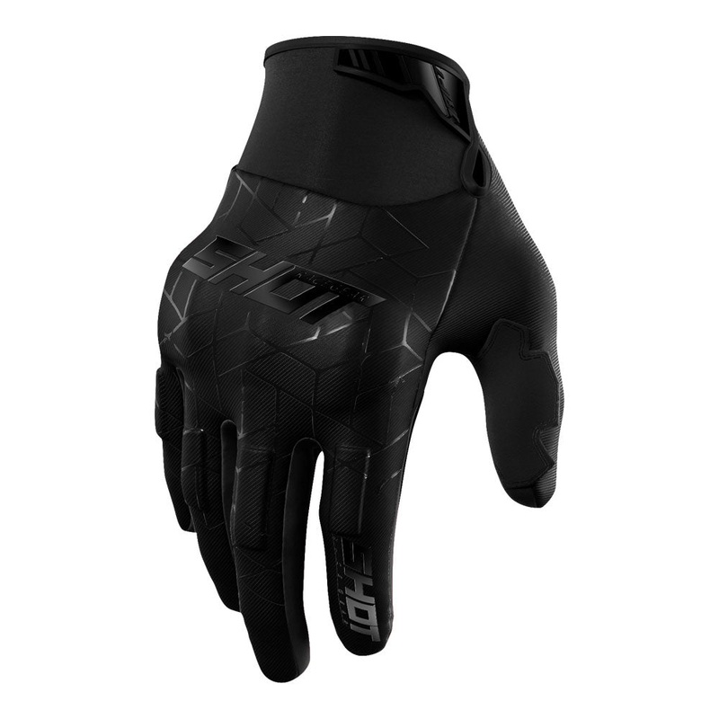 Shot Drift Enduro Gloves Spider 8 / S Black