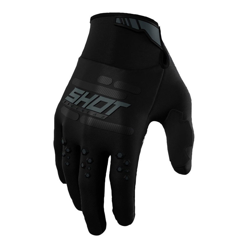 Shot Vision Gloves Black 8/S