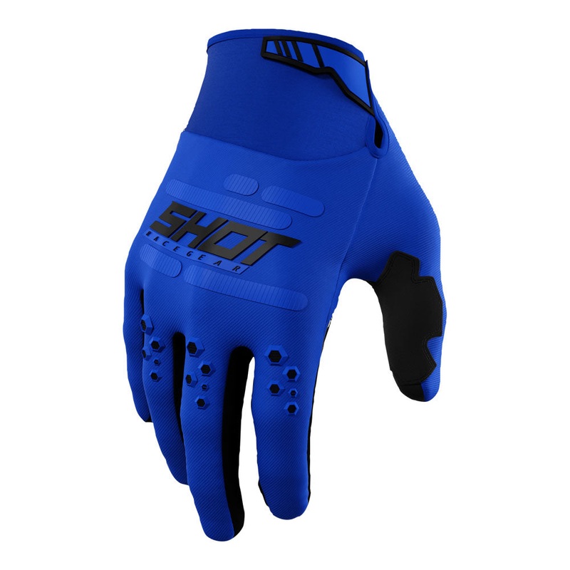 Shot Vision Gloves Blue 8/S