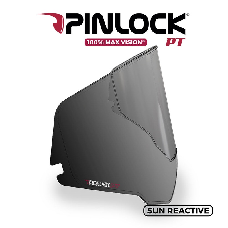 AGV 100% MAX VISION PROTECTINT PINLOCK TRANSITION LENS DUAL 1 AX9