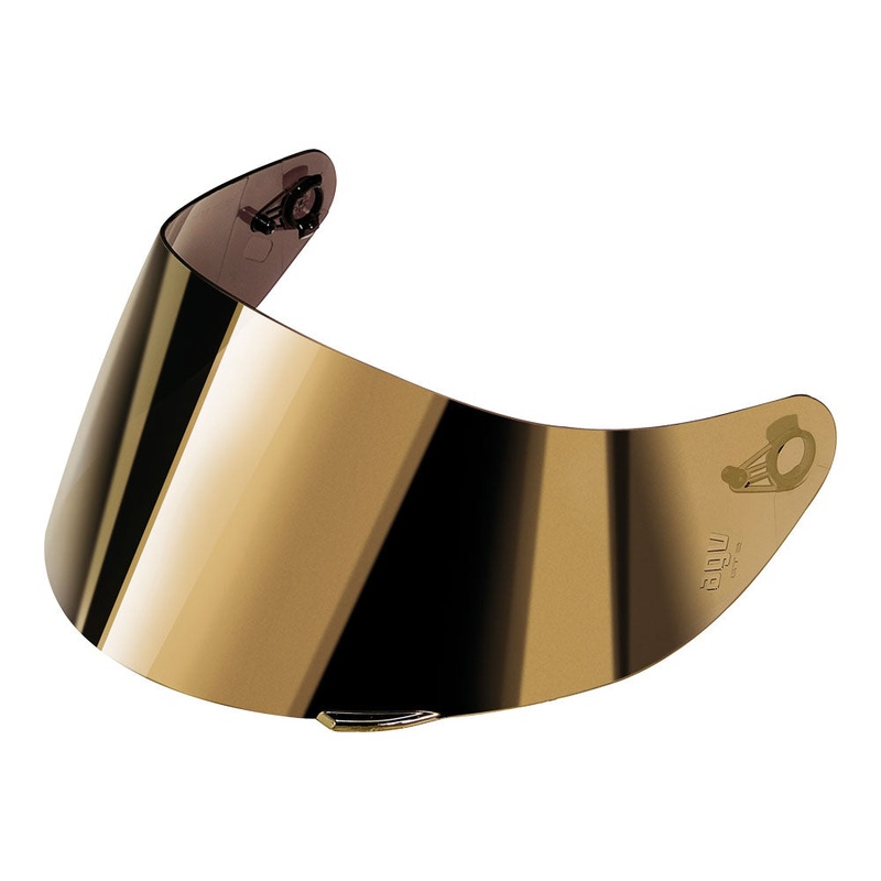 AGV VISOR GT4-1 MPLK IRIDIUM GOLD XS-MS
