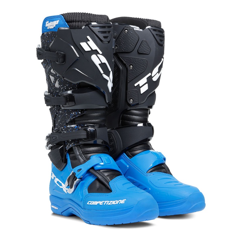 TCX COMP EVO 2 MICHELIN BOOTS BLACK/BLUE EU 40 / US 7