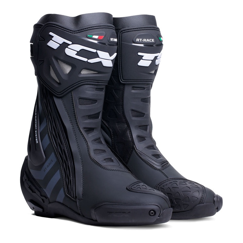 TCX RT-RACE BOOTS BLACK/DARK GREY EU 38 / US 5