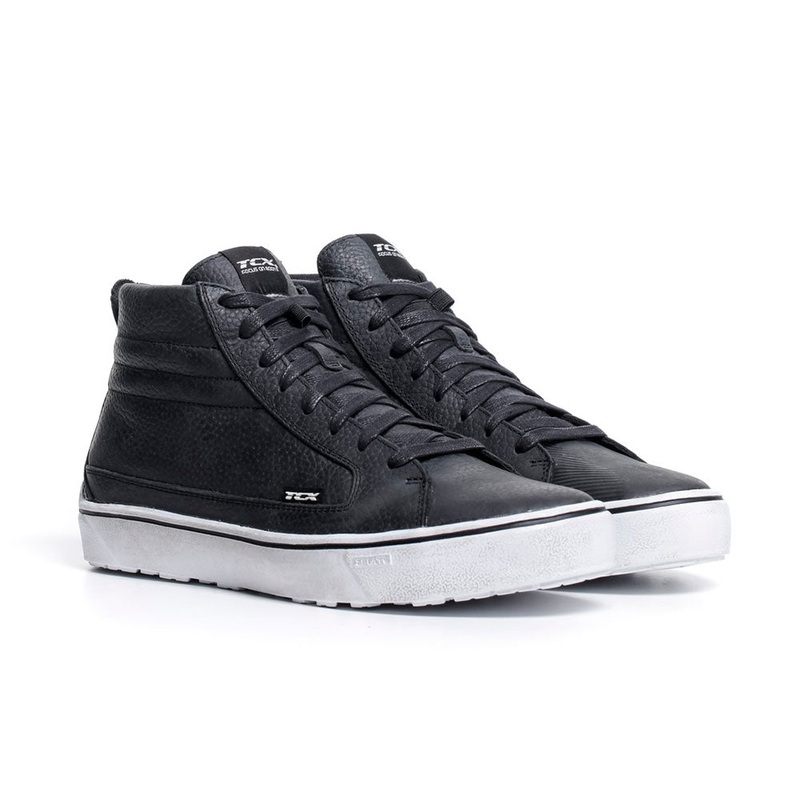 TCX STREET 3 WATERPROOF BOOTS BLACK/BLACK/WHITE EU 40 / US 7