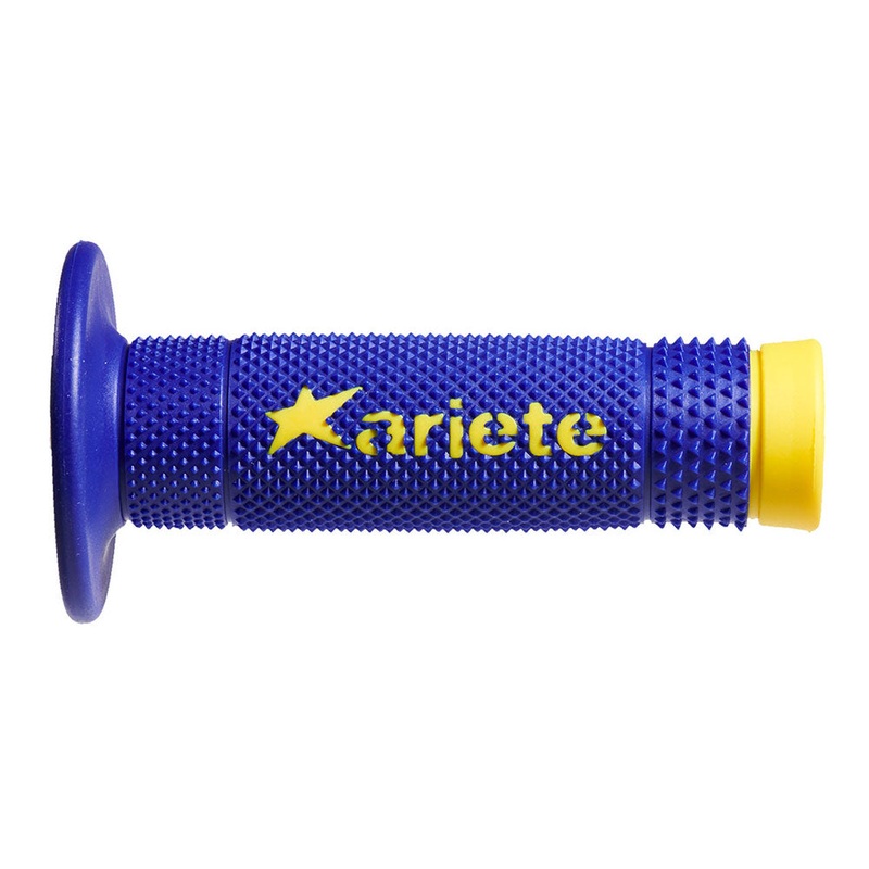 ARIETE HAND GRIPS – VULCAN – OFF ROAD – BLUE YELLOW : 02643-GFA