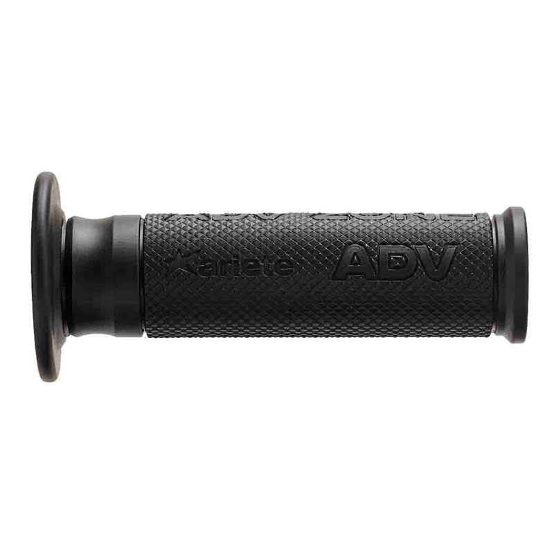 ARIETE MOTORCYCLE HAND GRIPS – OFF ROAD – ADV ZONE 120mm Open End – BLACK