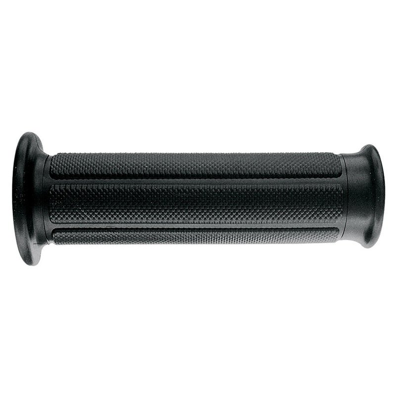 ARIETE MOTORCYCLE HAND GRIPS – ROAD – HONDA STYLE – 120mm Open End – BLACK