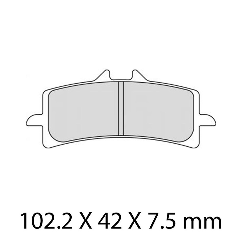 FERODO Race Brake Disc Pad Set – FDB2260 XRAC