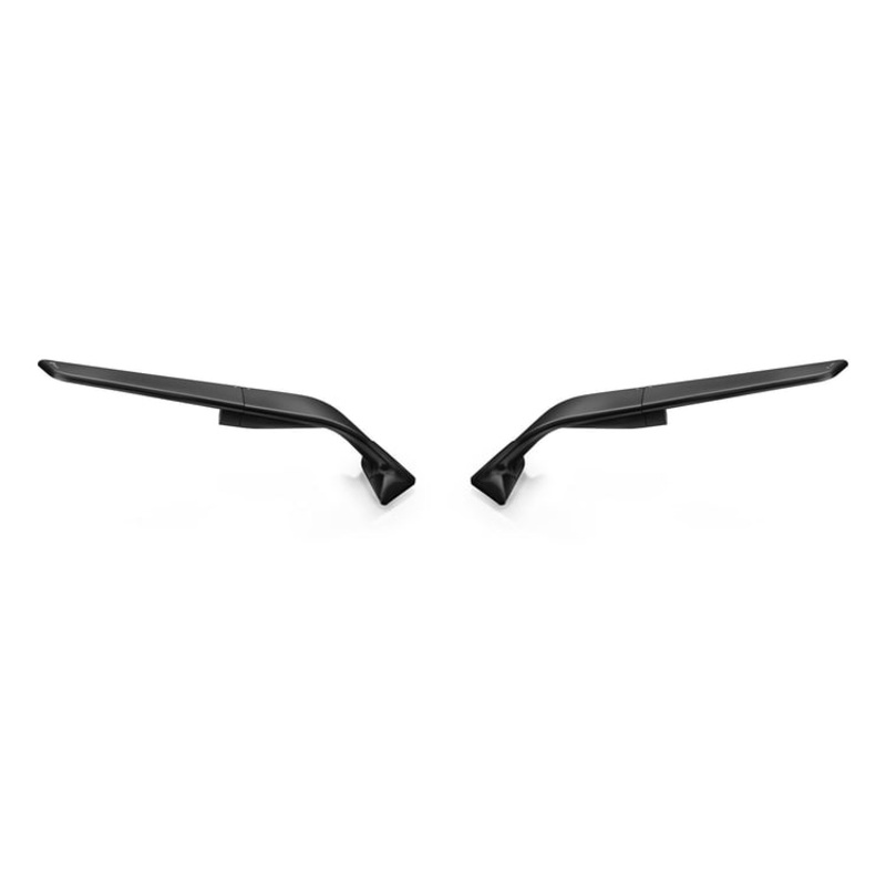 Rizoma Stealth Left & Right Mirrors Pair For Yamaha R1 2020-2021 – Black