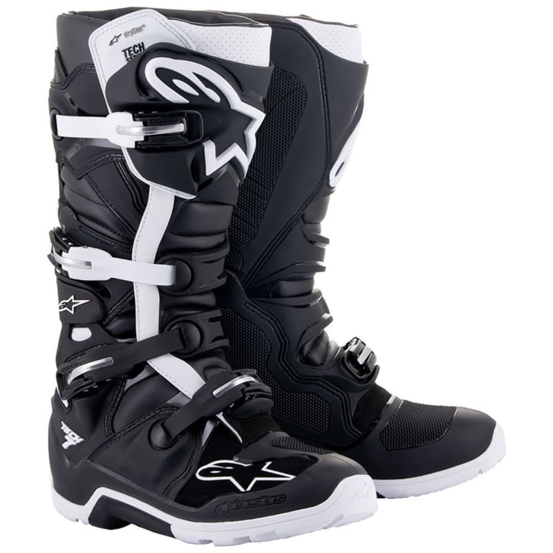 Alpinestars Tech 7 Enduro Drystar Boots US 8 Black/White