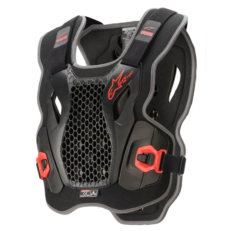 Alpinestars Bionic Action Black/Red Chest Protector M-L