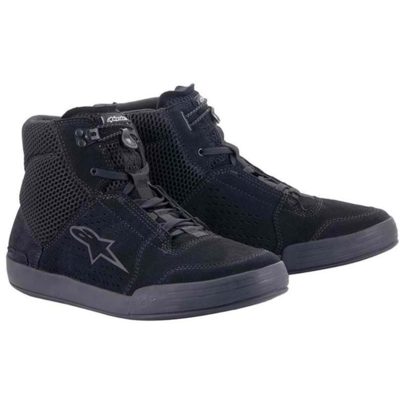 Alpinestars Chrome Air Ride Shoes 6 Black/Grey/Blue
