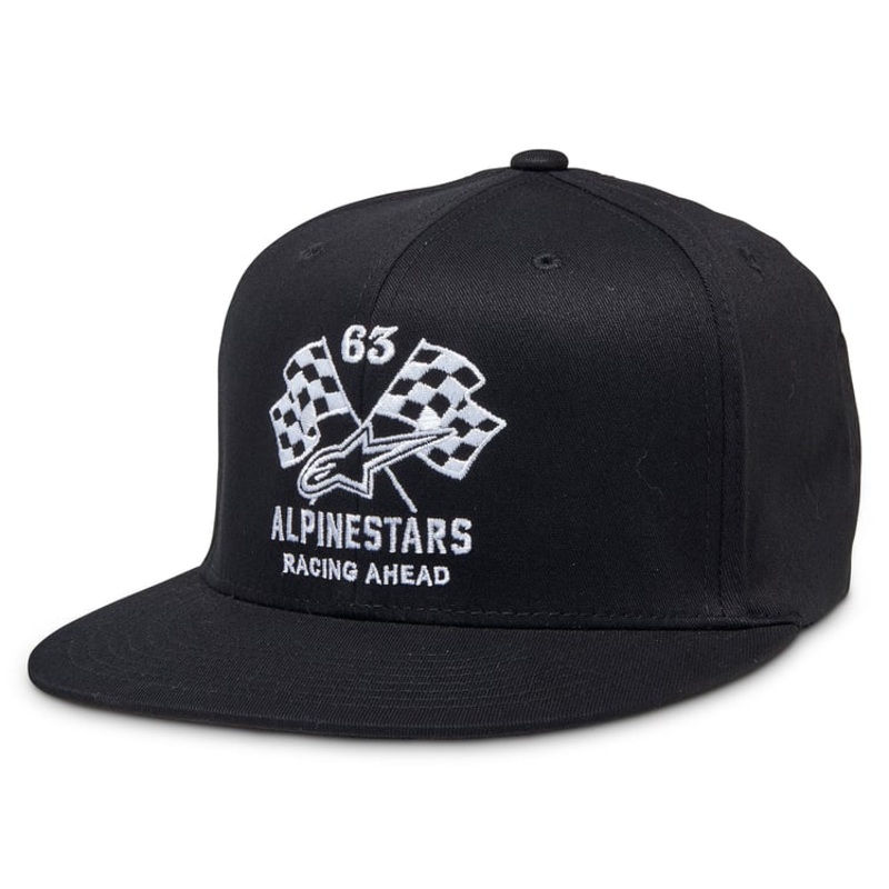 Alpinestars Double Check Flatbill Hat S-M Military/Black