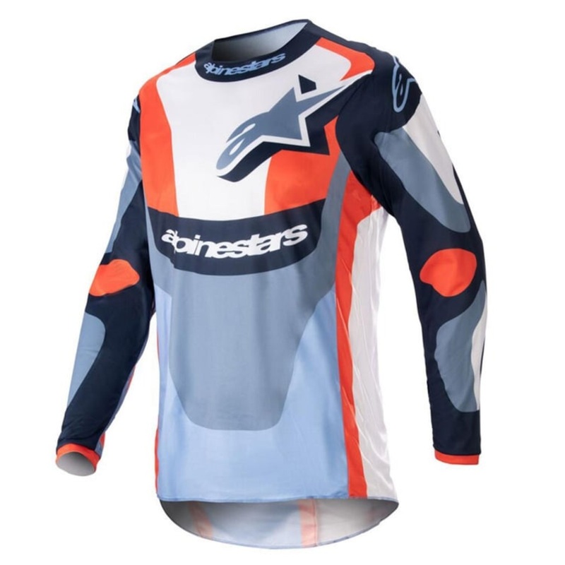 Alpinestars Fluid Agent Jersey – 2023 S Red/Yellow