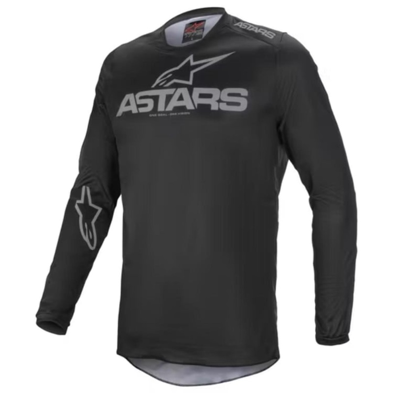 Alpinestars Fluid Graphite Jersey – 2023 S Black/Grey