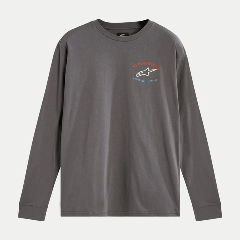 Alpinestars Full Face Long Sleeve T-Shirt S Off White