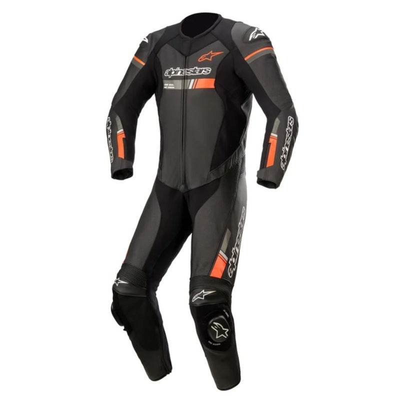 Alpinestars GP Force Chaser One Piece Suit 48 Black/Fluro Red