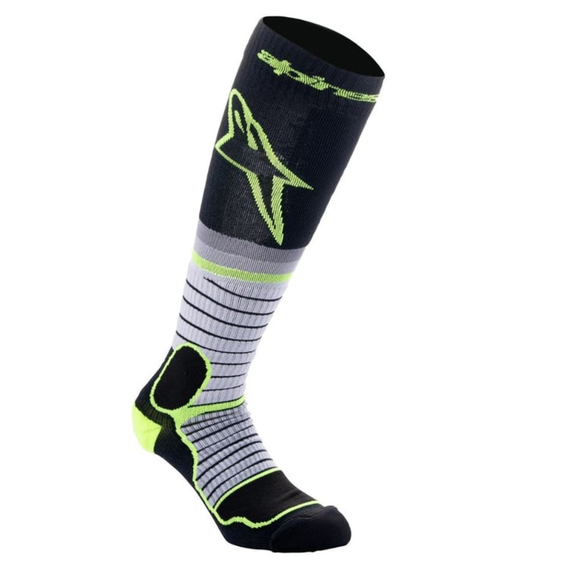 Alpinestars MX Pro Socks US 4/5 Black/Grey/Red