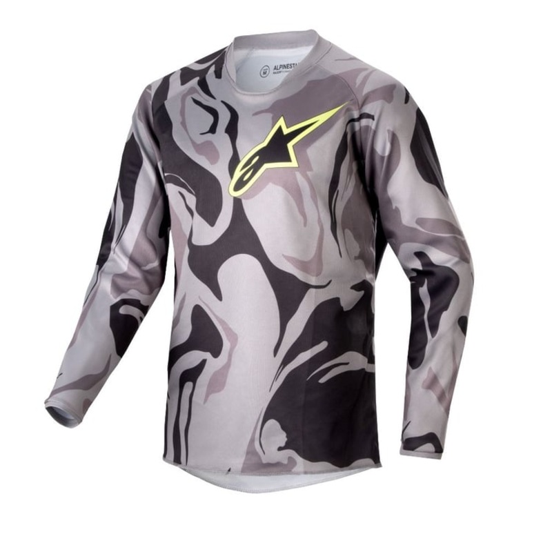 Alpinestars Youth Racer Tactical Jersey – 2024 S Grey/Camo