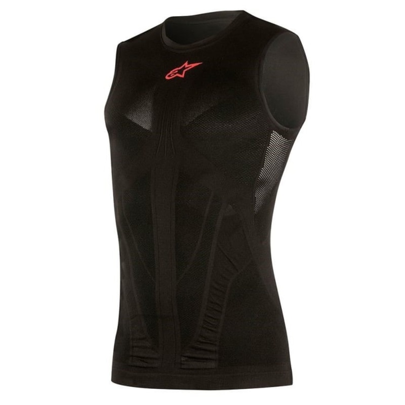 Alpinestars Black/Red Tech Tank Summer XS-S