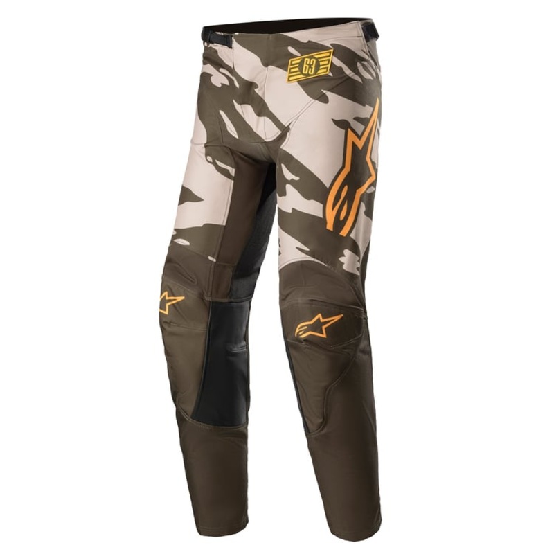 Alpinestars Racer Tactical Pants – 2022 28 Military/Tangerine
