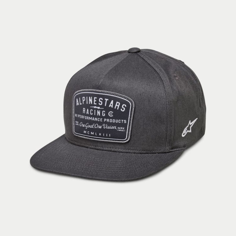 Alpinestars Region Hat One Size Charcoal/White