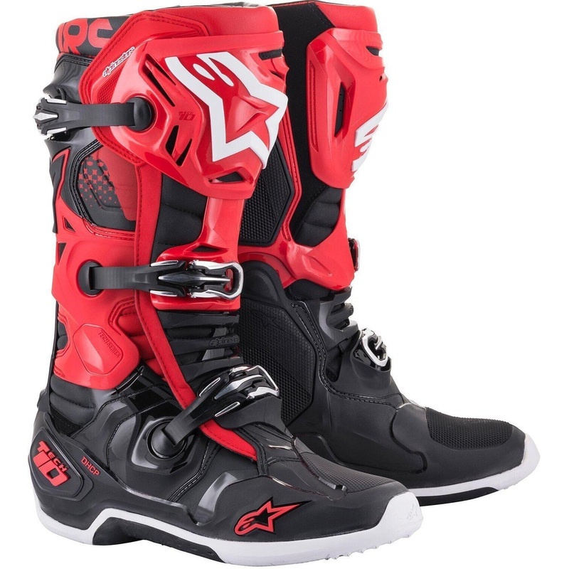 Alpinestars Tech 10 Red/Black Boots 7