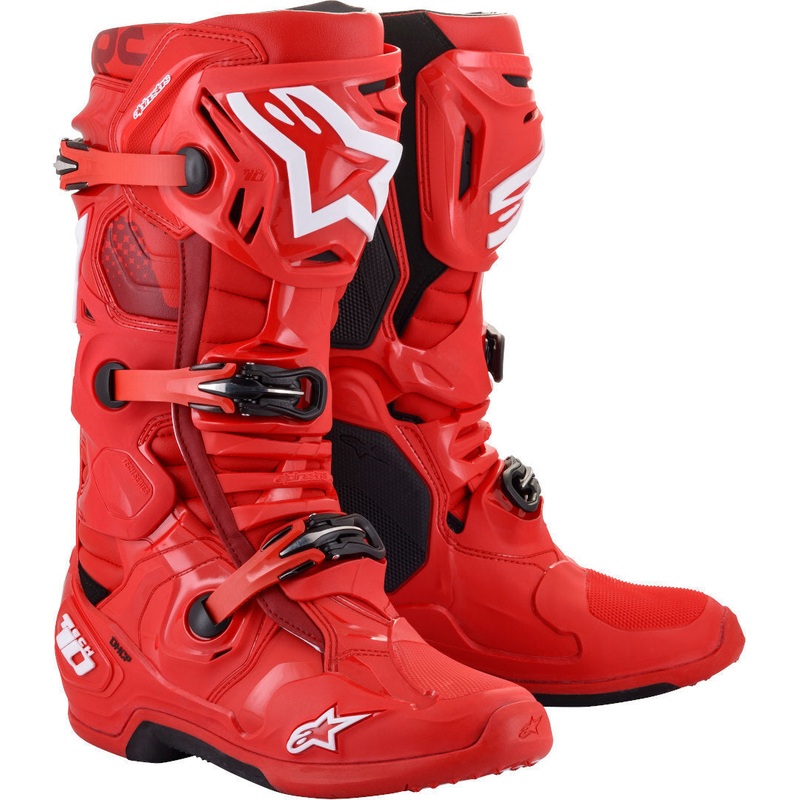 Alpinestars Tech 10 Red Boots 8