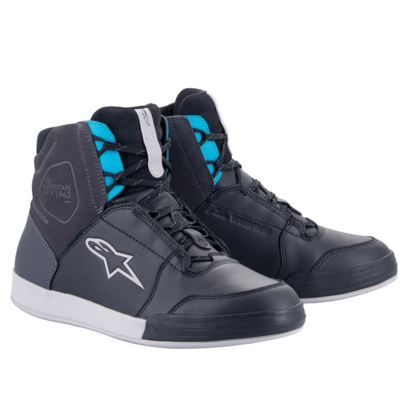 Alpinestars Women’s Stella Chrome Ride Shoes 5 Black/Turquoise