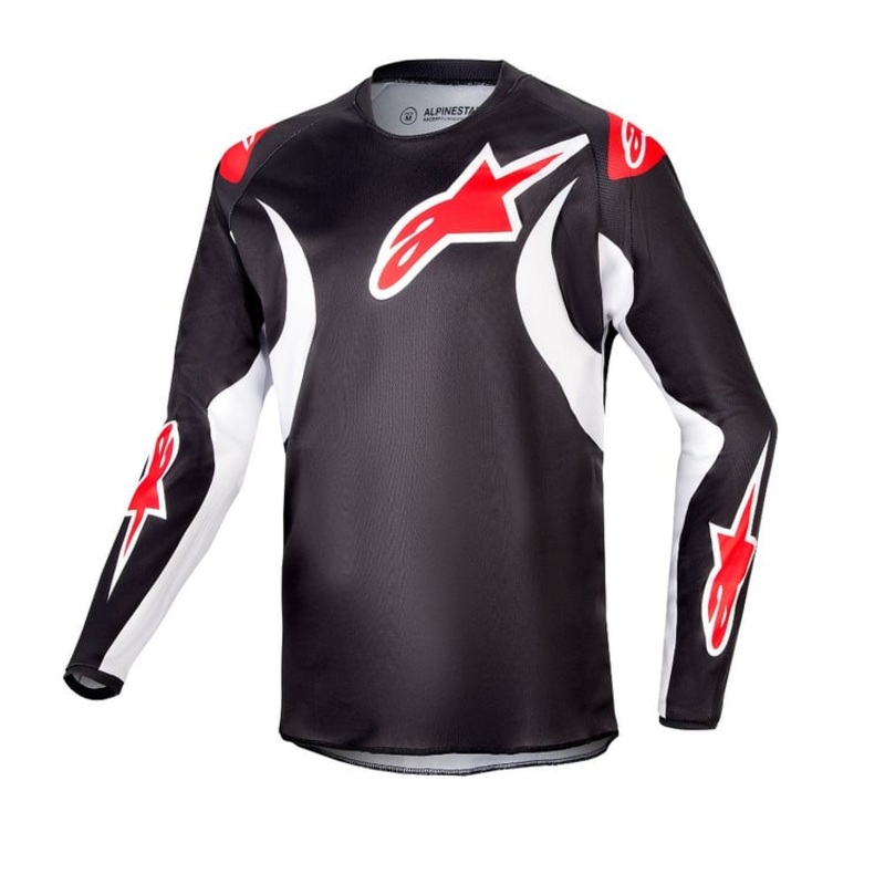 Alpinestars Youth Racer Lucent Jersey – 2024 S White/Red/Yellow