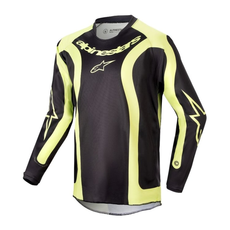 Alpinestars Youth Racer Lurv Jersey – 2024 S Black/Yellow