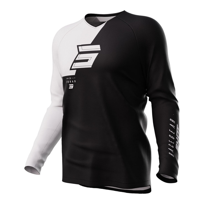 Shot Raw Jersey Squad Black XS