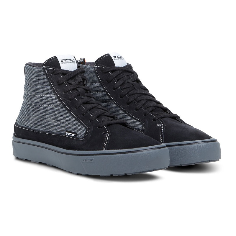 TCX STREET 3 TEX WATERPROOF BOOTS BLACK/GREY EU 40 / US 7