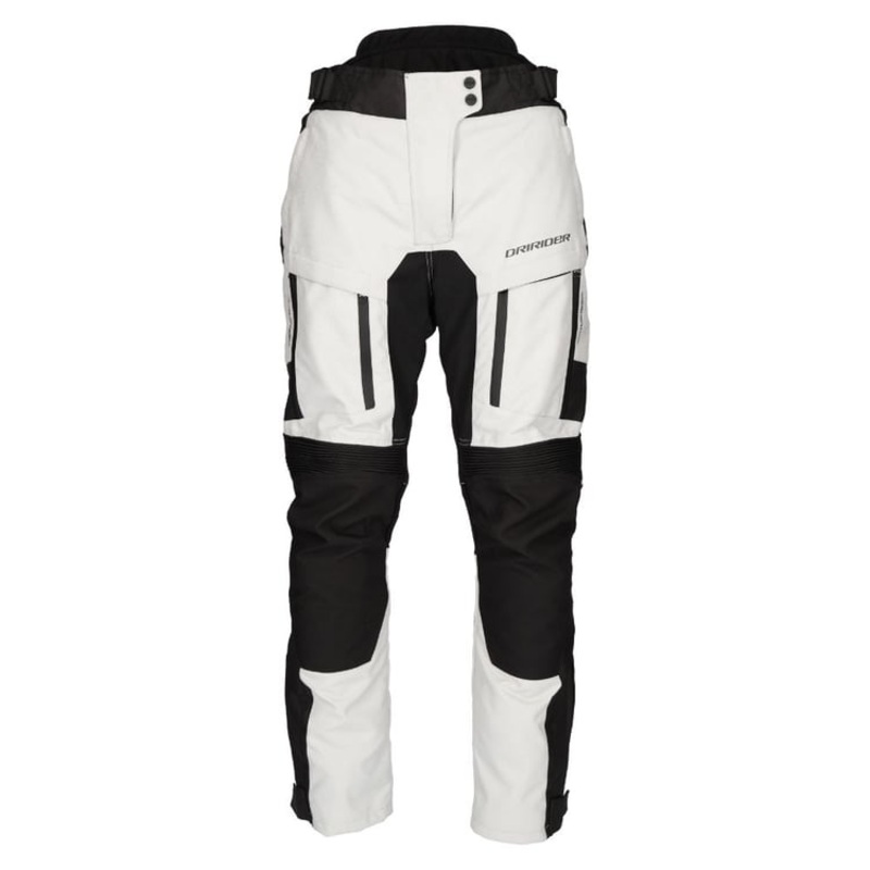 Dririder Women’s Explorer Pants 8 Light Grey/Black