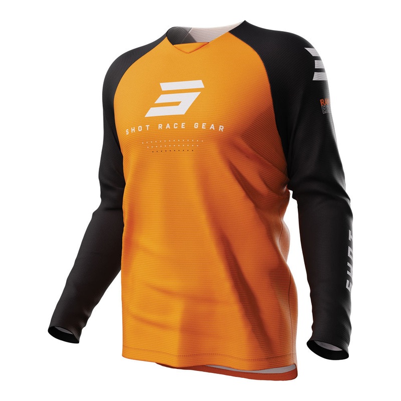 Shot Raw Kid Escape Jersey Orange 4-May