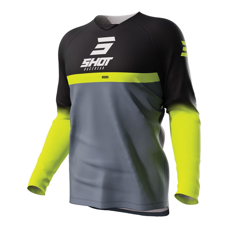 Shot Raw Kid Reflex Jersey Black 4-May