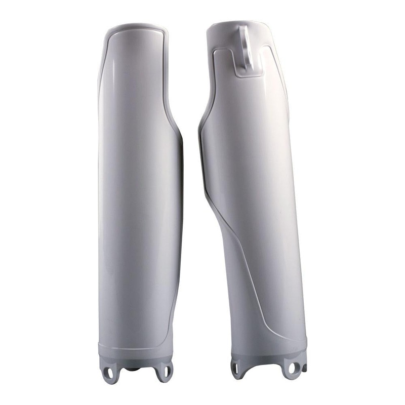 CEMOTO FORK PROTECTORS HONDA CR125R / 250 (04-07) CRF250R / 450 (04-18) – White