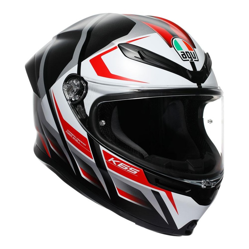 AGV K6 S – KARVE BLACK/WHITE/RED S