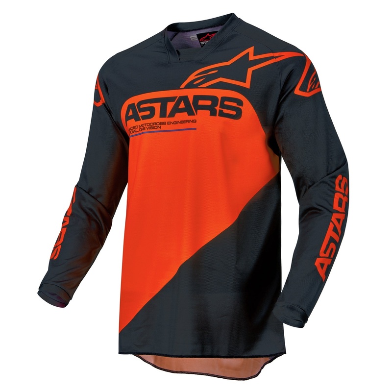 Alpinestars 2022 Racer Supermatic Jersey – Anthracite/Orange S