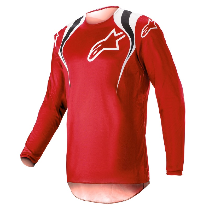 Alpinestars 2023 Fluid Narin Jersey – Mars Red White S