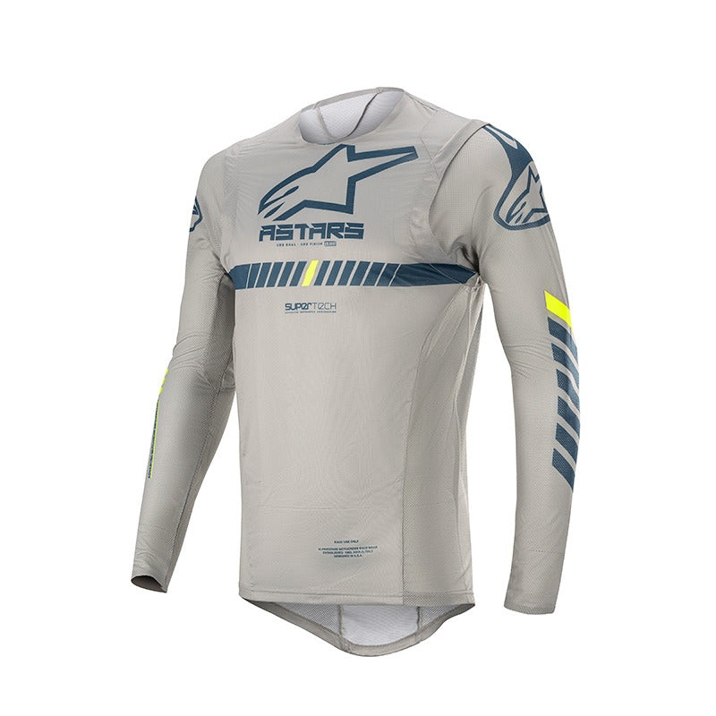 Alpinestars 2020 Supertech Motocross Jersey – Grey/Navy S