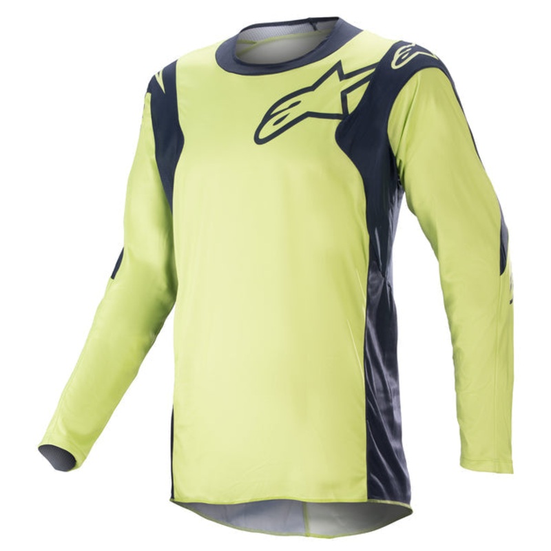 Alpinestars 2023 Racer Hoen Jersey – Night Navy Fluorite Green S