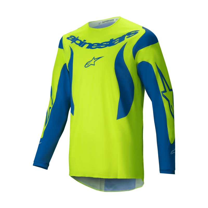 Alpinestars 2025 Fluid Haul Jersey – Fluro Yellow Blue S