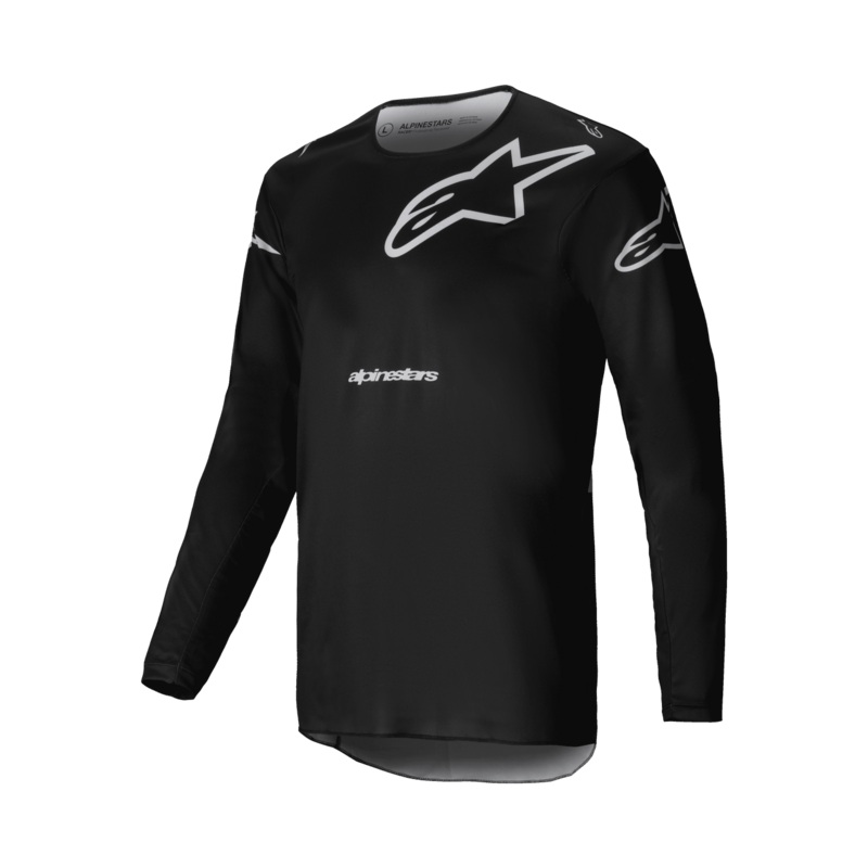 Alpinestars 2025 Racer Graphite Jersey – Black Gray S